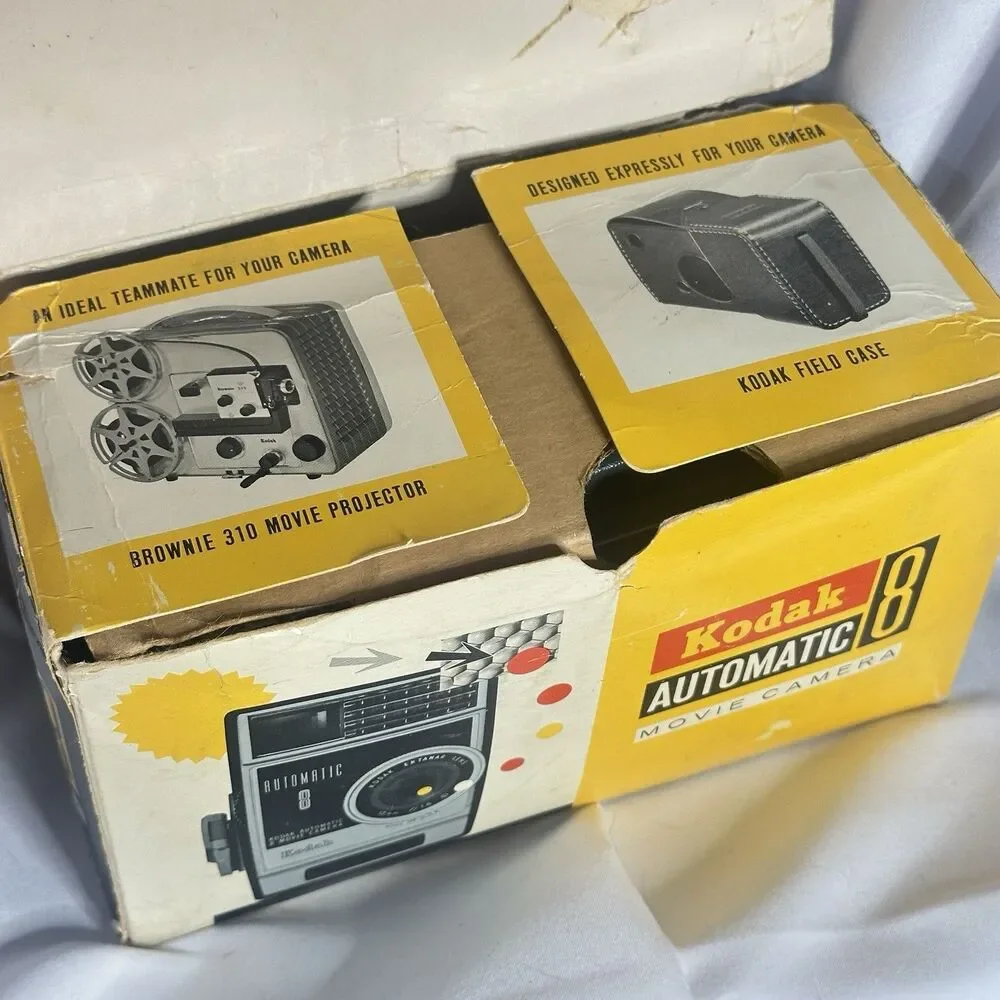 Kodak Automatic 8 Movie Camera Made in the USA